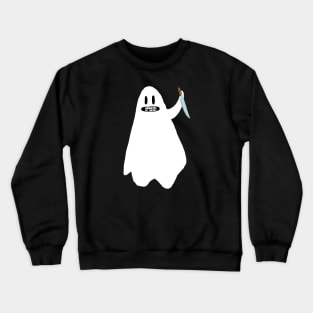 killer ghost Crewneck Sweatshirt